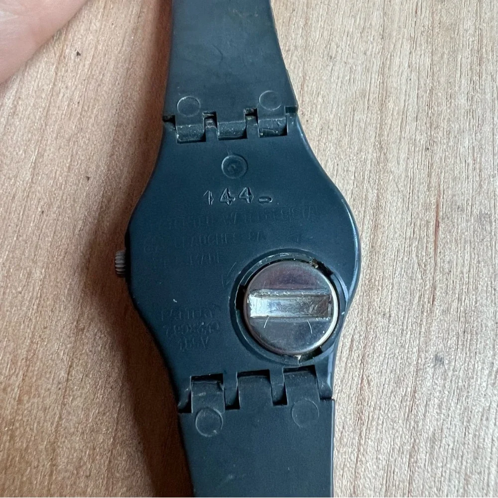 Vintage 1984 Swatch Mah-Jong  LA101 Swiss Watch NEW BATTERY
